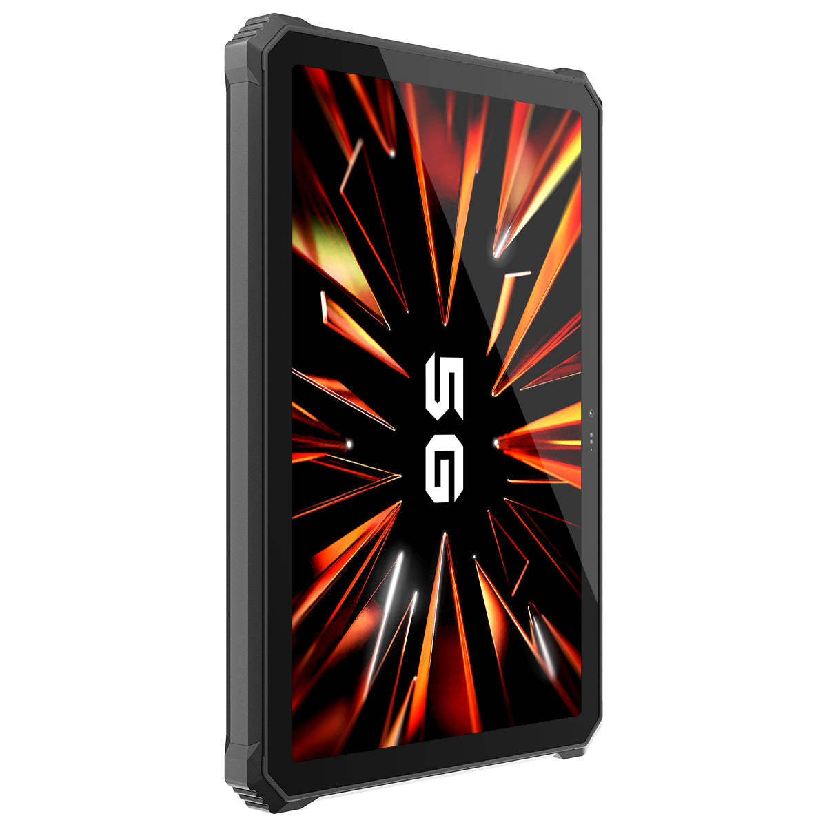 Blackview Active 12 Pro - Tablette robuste avec projecteur 5G et écran 11" FHD+, appareil photo MediaTek Dimensity 7300 108 MP et lampe de camping intégrée.