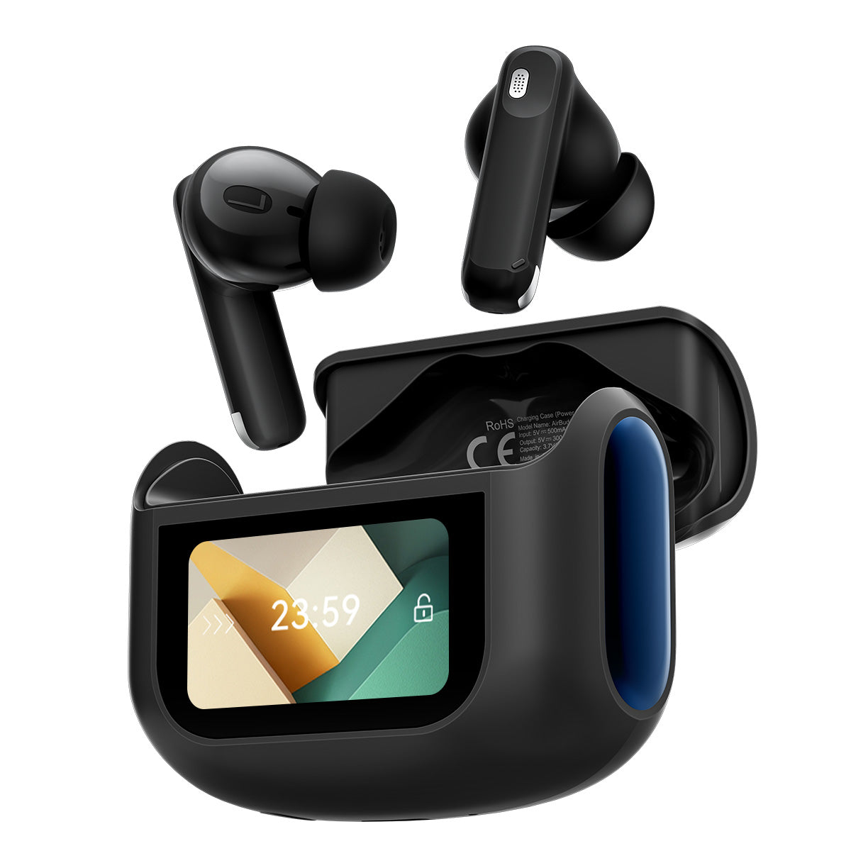 Blackview AirBuds 12 - Écouteurs intra-auriculaires TWS étanches IPX7 avec suppression du bruit ANC/ENC