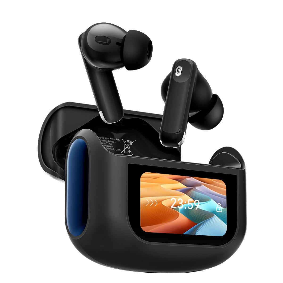 Blackview AirBuds 12 - Écouteurs intra-auriculaires TWS étanches IPX7 avec suppression du bruit ANC/ENC