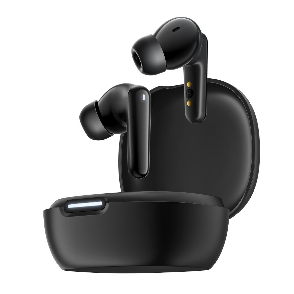 Blackview AirBuds 17 - Écouteurs Bluetooth TWS Intras-auriculaires – ANC & ENC Double Réduction de Bruit, IPX4 Étanches, Socle Téléphone Intégré