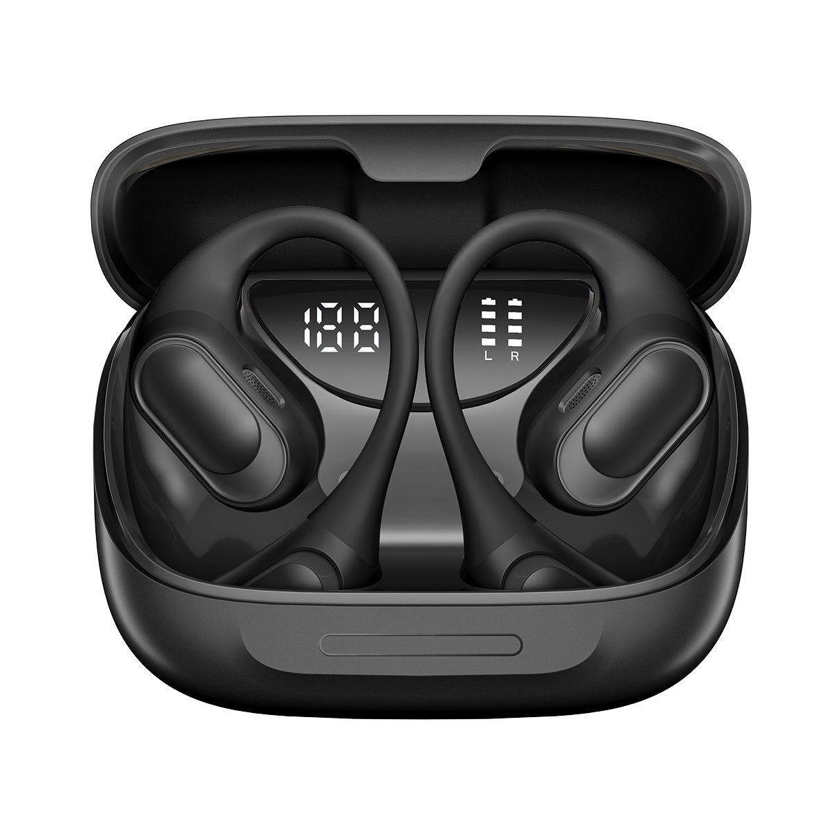Blackview AirBuds 200 - Écouteurs intra-auriculaires Bluetooth 5.4 ENC, étanches IP68 et alimentés par l'IA, à oreille ouverte OWS