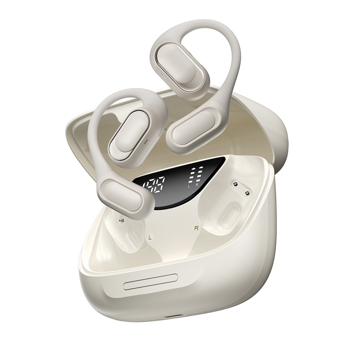 Blackview AirBuds 200 - Écouteurs intra-auriculaires Bluetooth 5.4 ENC, étanches IP68 et alimentés par l'IA, à oreille ouverte OWS