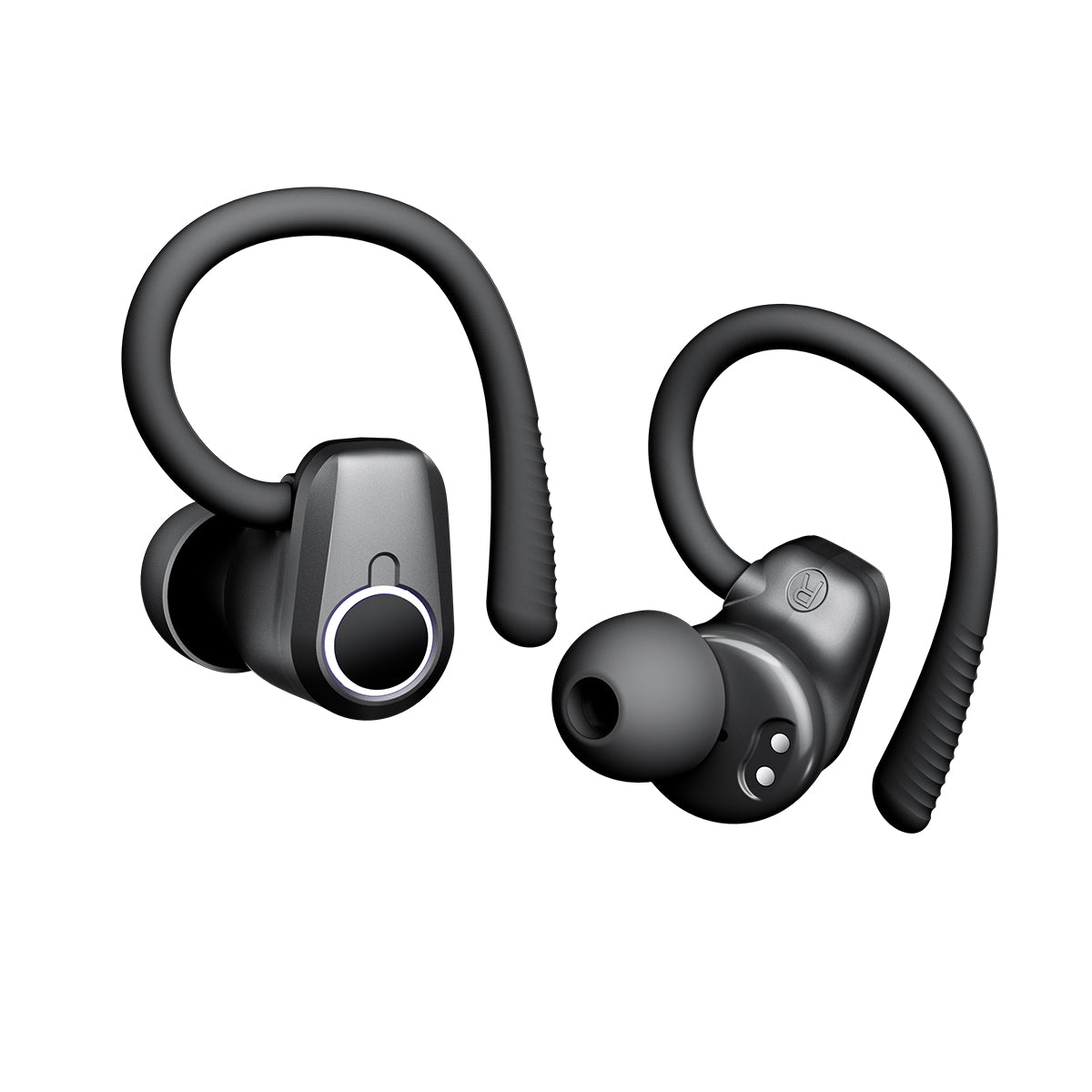 Blackview AirBuds 60 - Écouteurs TWS demi-auriculaires Bluetooth 5.3 étanches IPX4 avec crochets d'oreille
