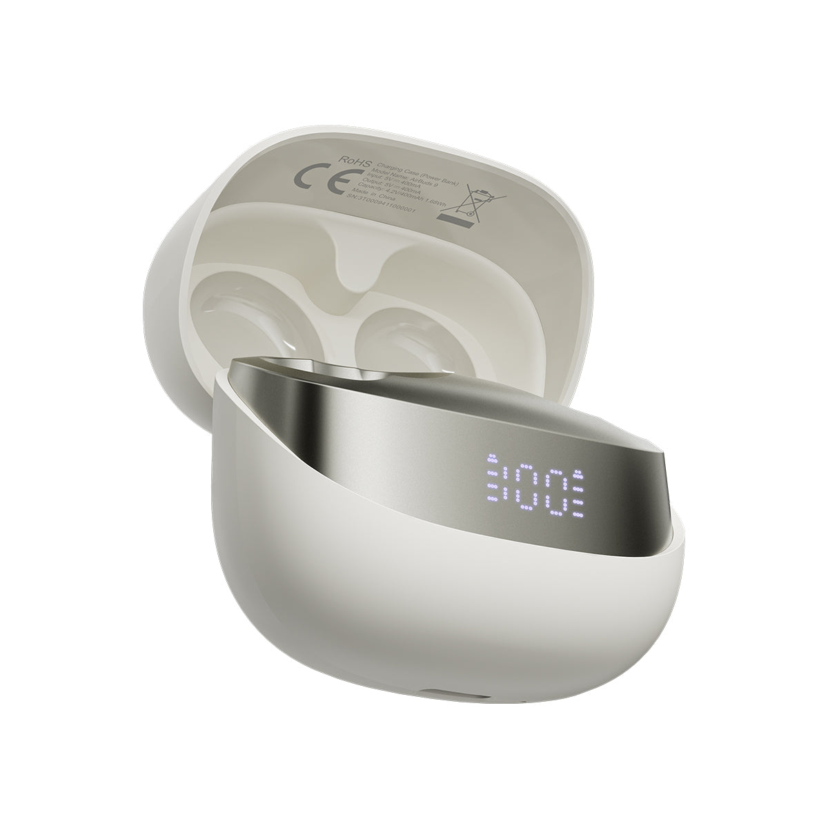 Blackview AirBuds 9 - Écouteurs intra-auriculaires TWS avec affichage LED intelligent, réduction du bruit PNC, mode veille