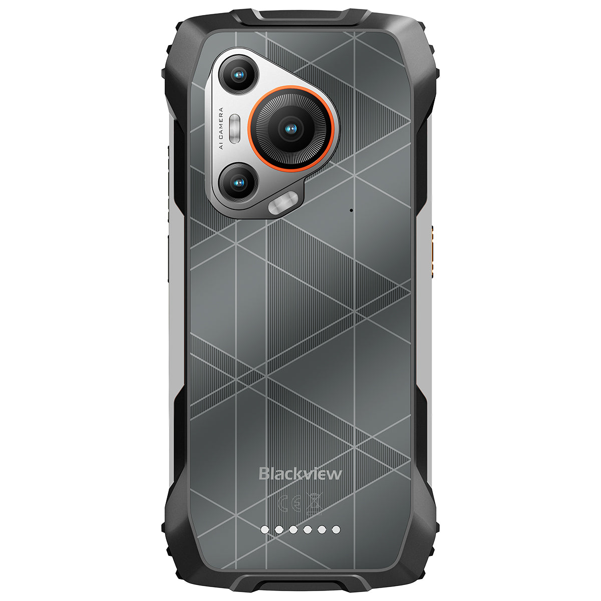 Blackview BL7000 - Smartphone robuste MediaTek Dimensity 6300 de 6,78 pouces, 8 Go + 256 Go, caméra à vision nocturne 50 Mpx + 20 Mpx, batterie 7 500 mAh, 5G, IA