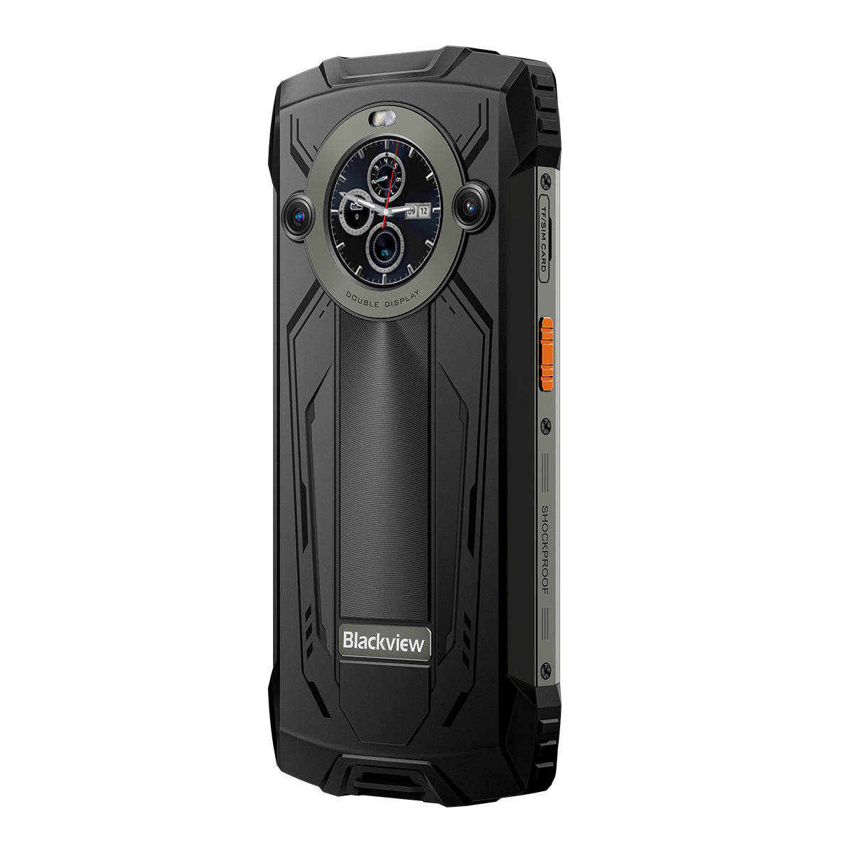 Blackview BV8200 - Écran principal 6,5" 120 Hz et écran secondaire 1,3" 12+256 Go Lampe de poche 170LM intégrée Téléphone portable robuste 8800 mAh 4G