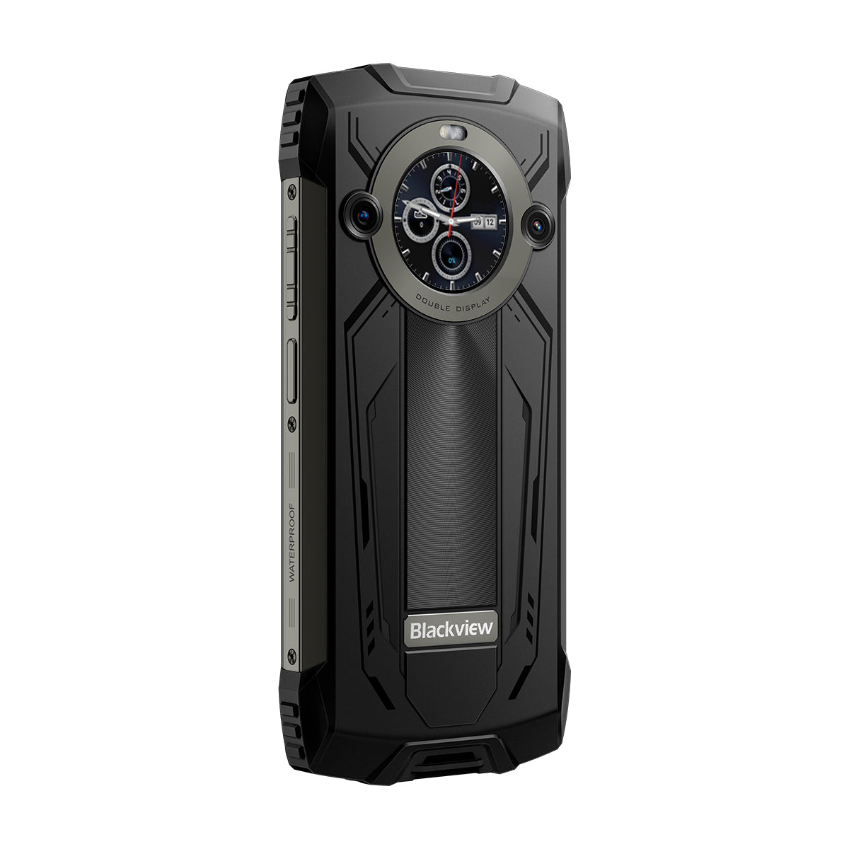 Blackview BV8200 - Écran principal 6,5" 120 Hz et écran secondaire 1,3" 12+256 Go Lampe de poche 170LM intégrée Téléphone portable robuste 8800 mAh 4G