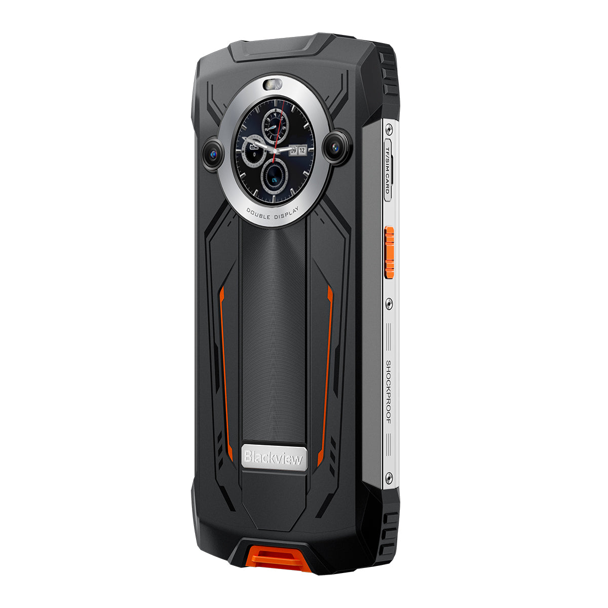 Blackview BV8200 - Écran principal 6,5" 120 Hz et écran secondaire 1,3" 12+256 Go Lampe de poche 170LM intégrée Téléphone portable robuste 8800 mAh 4G