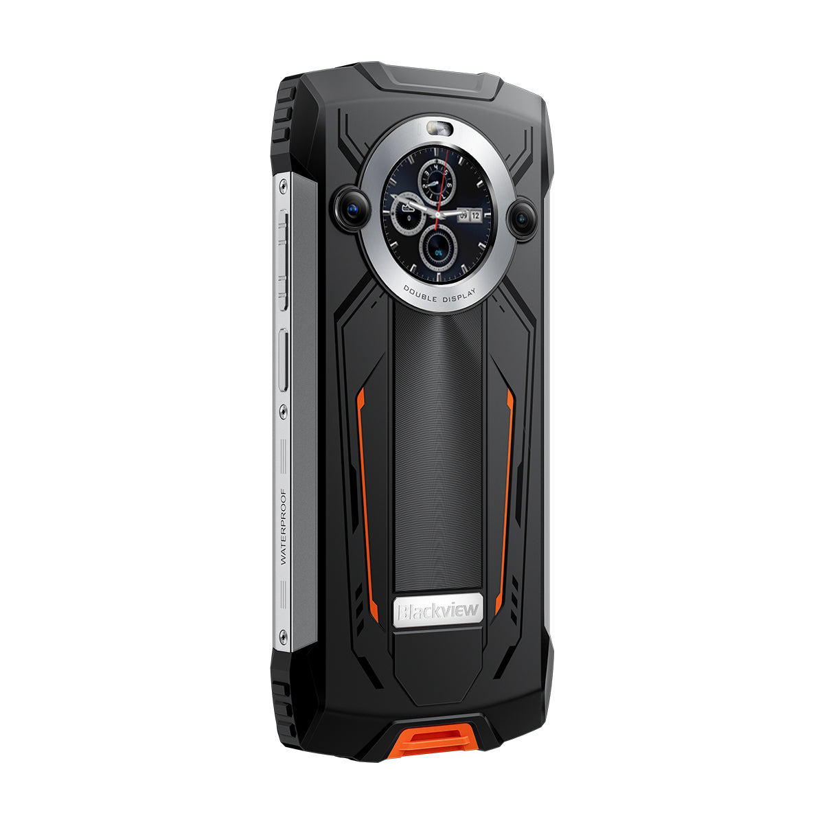 Blackview BV8200 - Écran principal 6,5" 120 Hz et écran secondaire 1,3" 12+256 Go Lampe de poche 170LM intégrée Téléphone portable robuste 8800 mAh 4G
