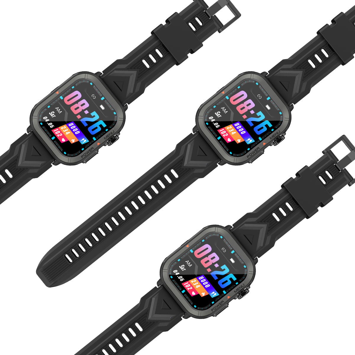 Blackview W30: reloj inteligente deportivo y de fitness, resistente al agua hasta 10 metros