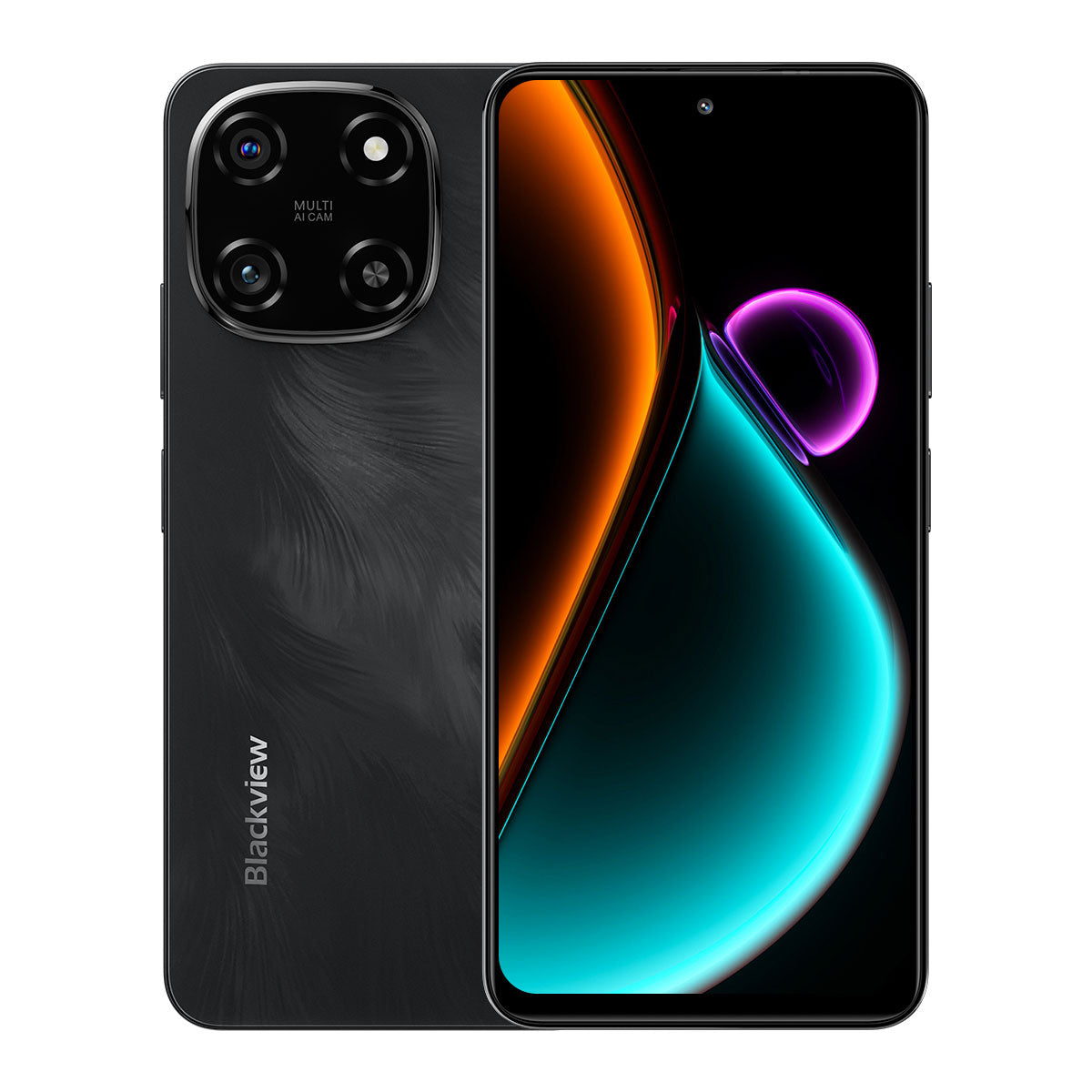 Blackview COLOR 6 - Smartphone 4G MediaTek Helio G81 avec écran 6,67 pouces 90 Hz, 8 Go + 128 Go/256 Go, caméra principale 50 Mpx et caméra selfie 13 Mpx