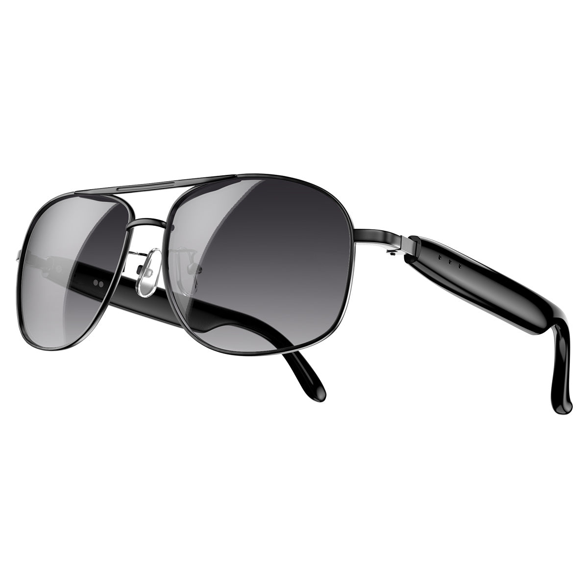 Blackview D1 Pro - Lunettes de Soleil Connectées IP54 – Protection UV, Son Stéréo Open-Ear & Appels Bluetooth, Design Stylé pour Sport