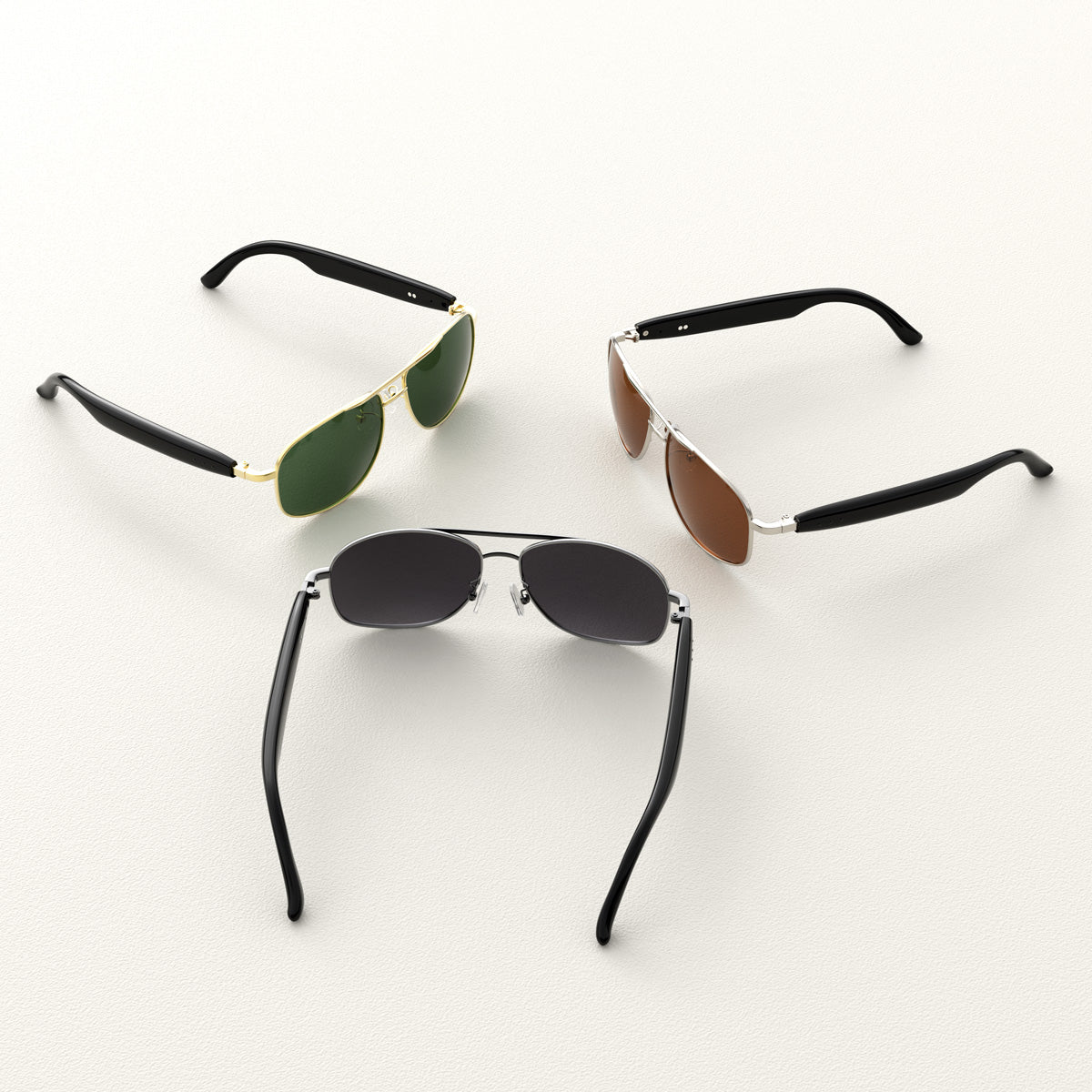 Blackview D1 Pro - Lunettes de Soleil Connectées IP54 – Protection UV, Son Stéréo Open-Ear & Appels Bluetooth, Design Stylé pour Sport