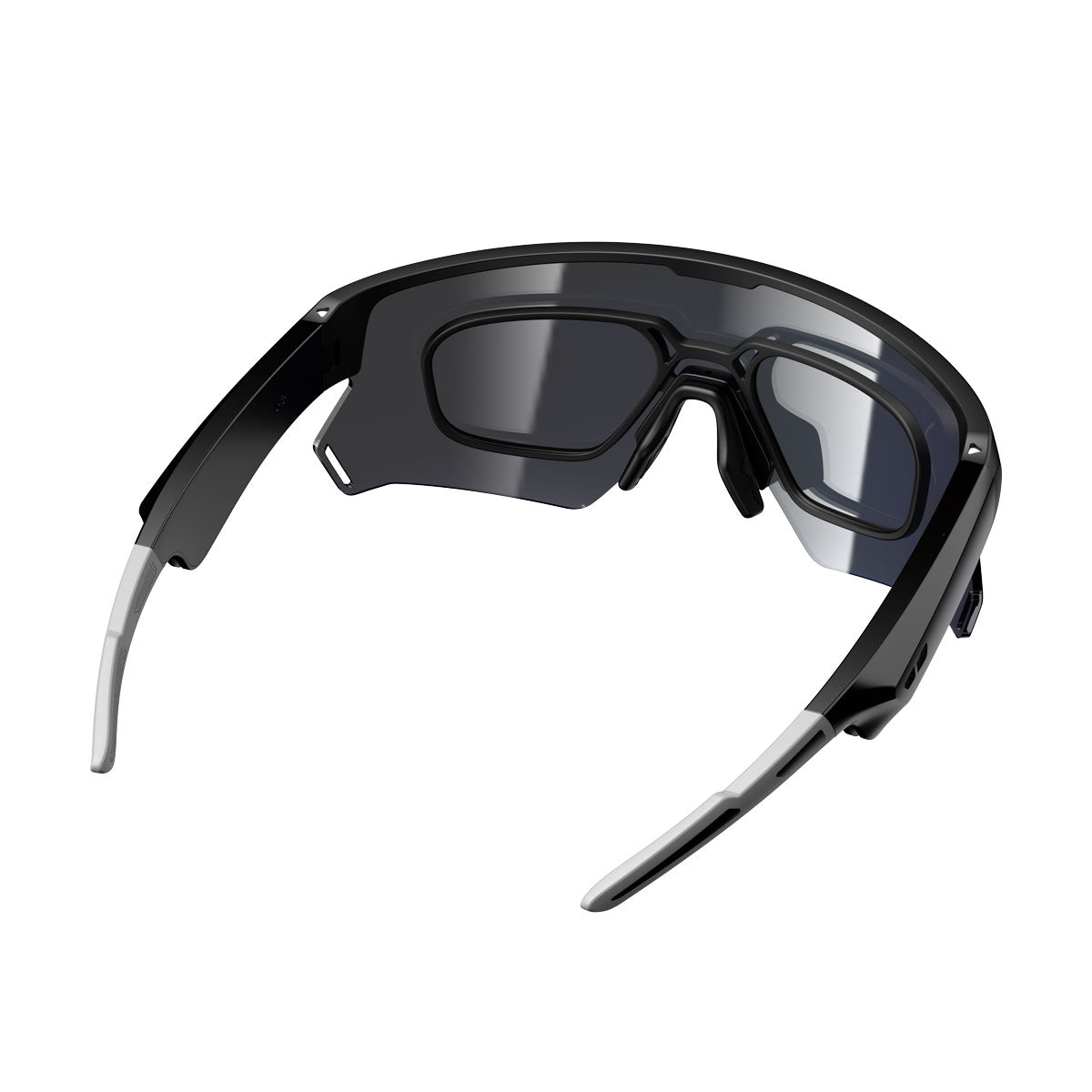 Blackview D2 - Lunettes de sport connectées UV pour l'extérieur avec son stéréo ouvert et appels Bluetooth