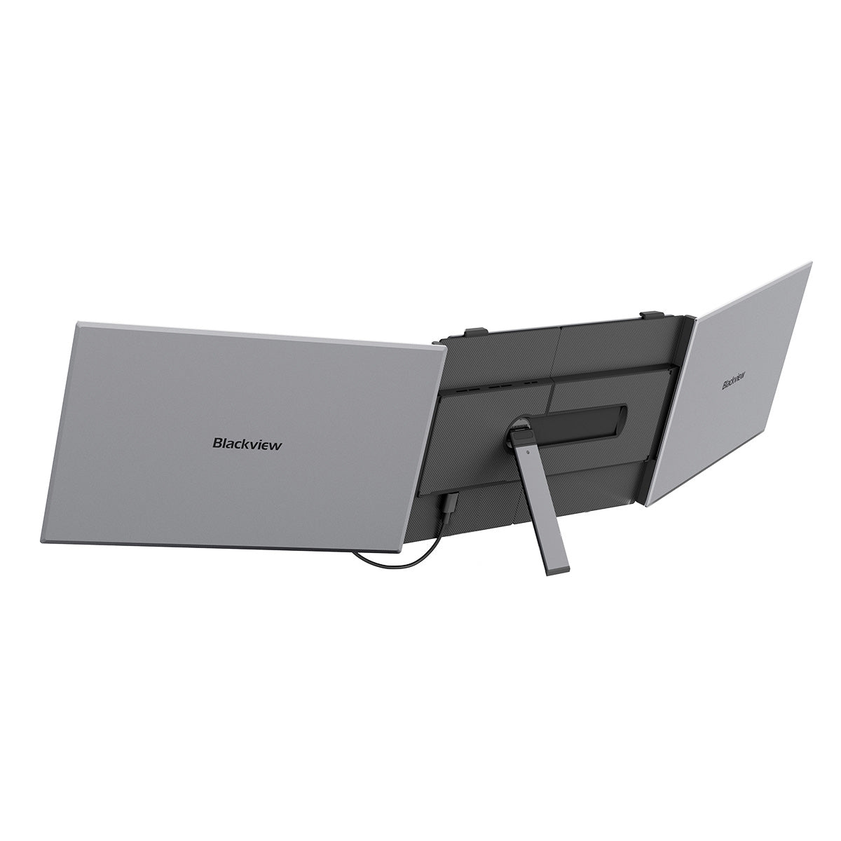 Blackview DCM6 Pro - Extension d'Écran Portable 14" Double Écran – 2 Ports USB-C, Pour Ordinateur Portable, Station de Travail Mobile