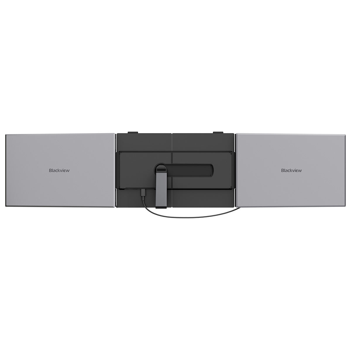 Blackview DCM6 Pro - Extension d'Écran Portable 14" Double Écran – 2 Ports USB-C, Pour Ordinateur Portable, Station de Travail Mobile