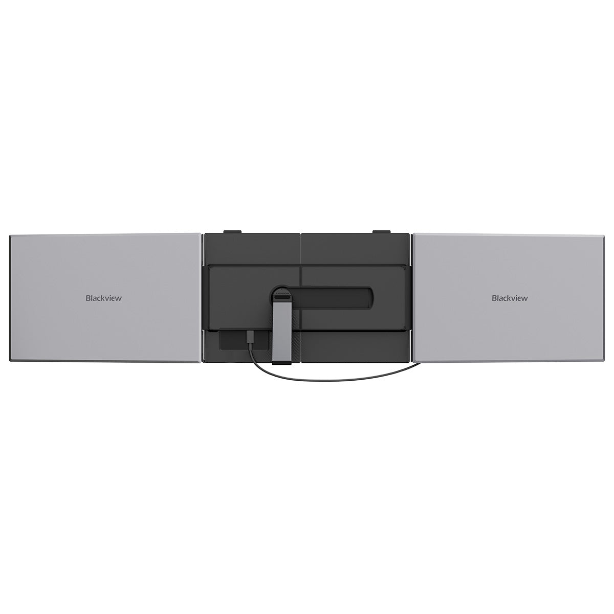 Blackview DCM8 Pro - Écran d'Extension Portable 15,3" Double Moniteur – Compatible PC et Ordinateur Portable, 2 Ports USB-C, Écran IPS HD