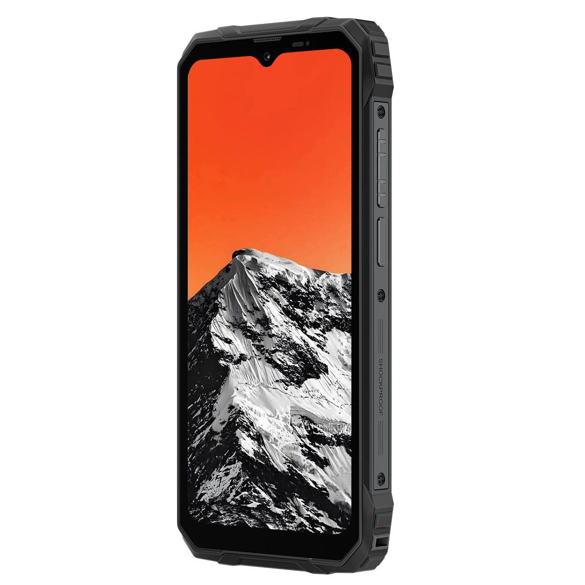 Blackview FORT 1 - Téléphone portable robuste avec écran intelligent IA de 6,56 pouces, 90 Hz et batterie de 10 000 mAh, processeur octocœur Unisoc Tiger T615 et 4G