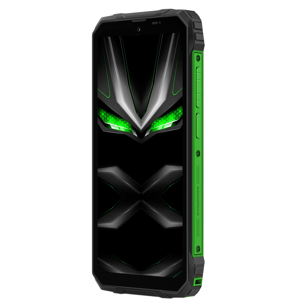 Blackview FORT 1 - Téléphone portable robuste avec écran intelligent IA de 6,56 pouces, 90 Hz et batterie de 10 000 mAh, processeur octocœur Unisoc Tiger T615 et 4G