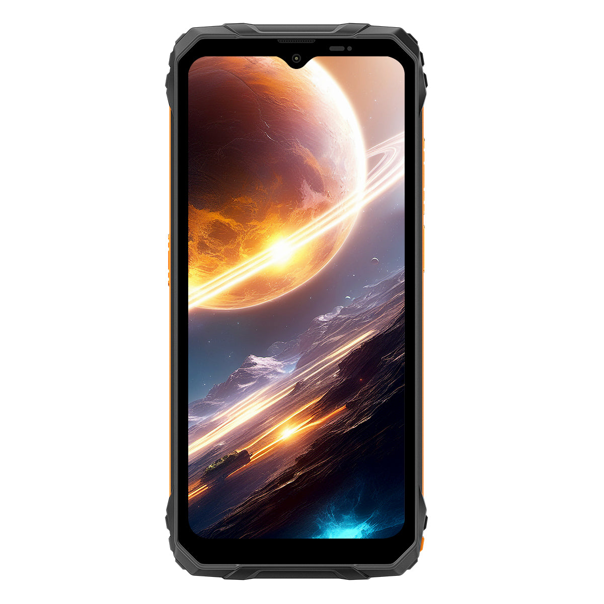 Blackview FORT 1 - Téléphone portable robuste avec écran intelligent IA de 6,56 pouces, 90 Hz et batterie de 10 000 mAh, processeur octocœur Unisoc Tiger T615 et 4G