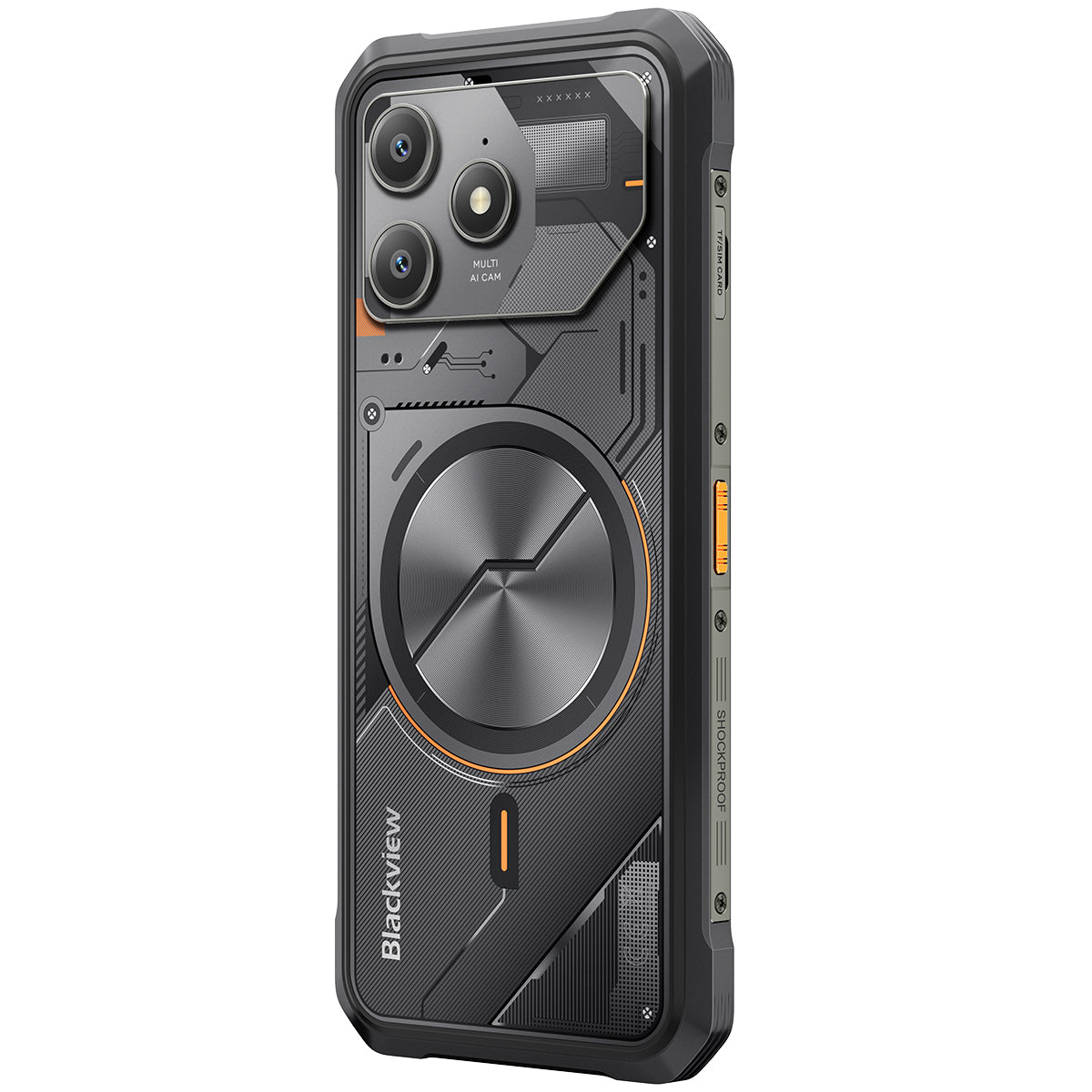 Blackview FORT 100 - Smartphone Rugged 4G Ultra-Fin 6,56" – MediaTek Helio G81 Octa-Core, 8+128 Go, Batterie 5000 mAh, Double Caméra 16+13 MP