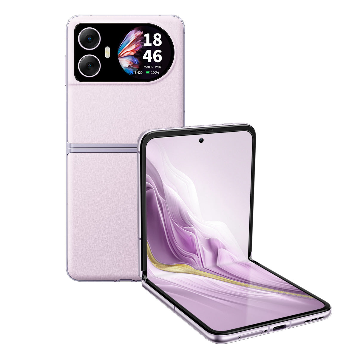 Blackview Hero 10 - Flip 6,9 pulgadas AMOLED Pantalla Plegable MediaTek Helio G99 12GB+256GB 108MP Cámara 4G Smartphone
