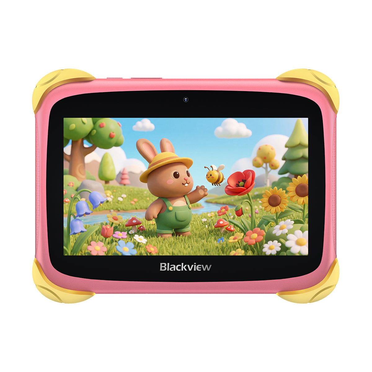 Blackview LINK Mini Kids - Tablette Enfant 7 Pouces – Écran IPS Anti-Lumière Bleue, Google Kids Space & Contrôle Parental, Wi-Fi, Étui Shockproof Offert