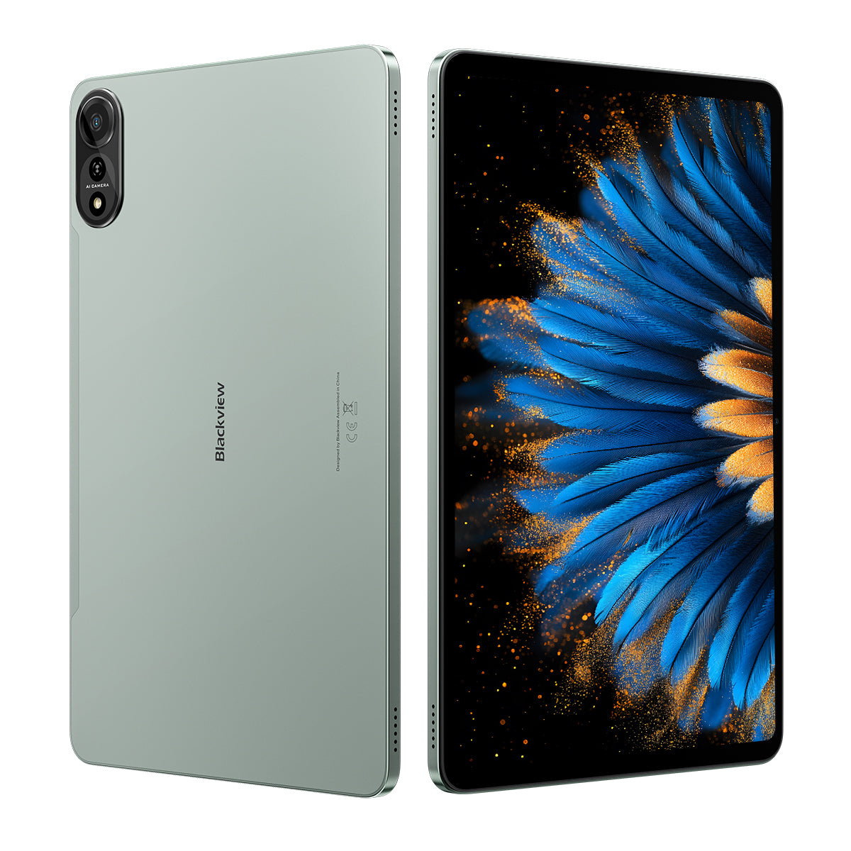 Blackview MEGA 2 - Tablette PC Android Unisoc T615 Octa-core 12 pouces, 8 Go/12 Go + 256 Go, 9 000 mAh, compatible Netflix HD