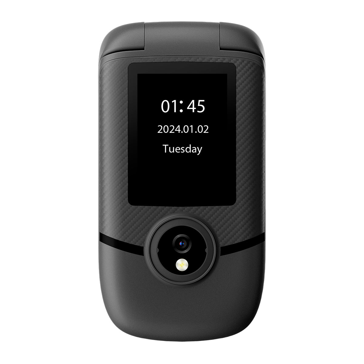 Blackview N2000 - Teléfono Móvil Unisoc T107 1500mAh Dual SIM 4G con Pantalla Abatible de 2.8" + 1.77"