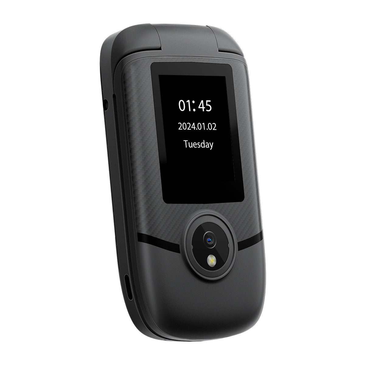 Blackview N2000 - Teléfono Móvil Unisoc T107 1500mAh Dual SIM 4G con Pantalla Abatible de 2.8" + 1.77"