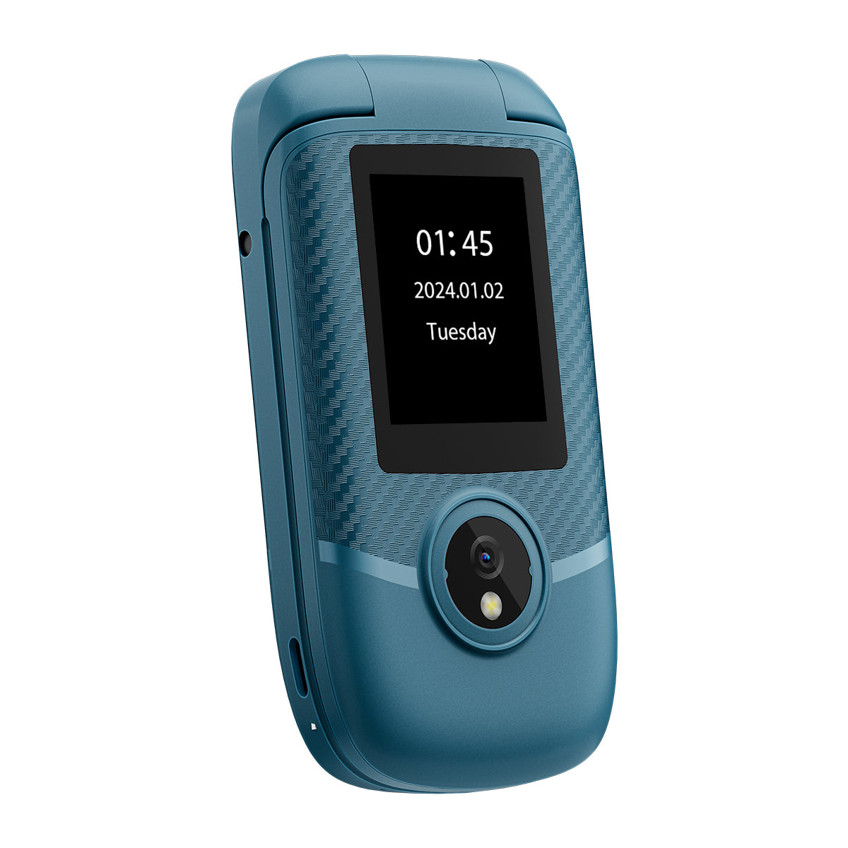 Blackview N2000 - Teléfono Móvil Unisoc T107 1500mAh Dual SIM 4G con Pantalla Abatible de 2.8" + 1.77"