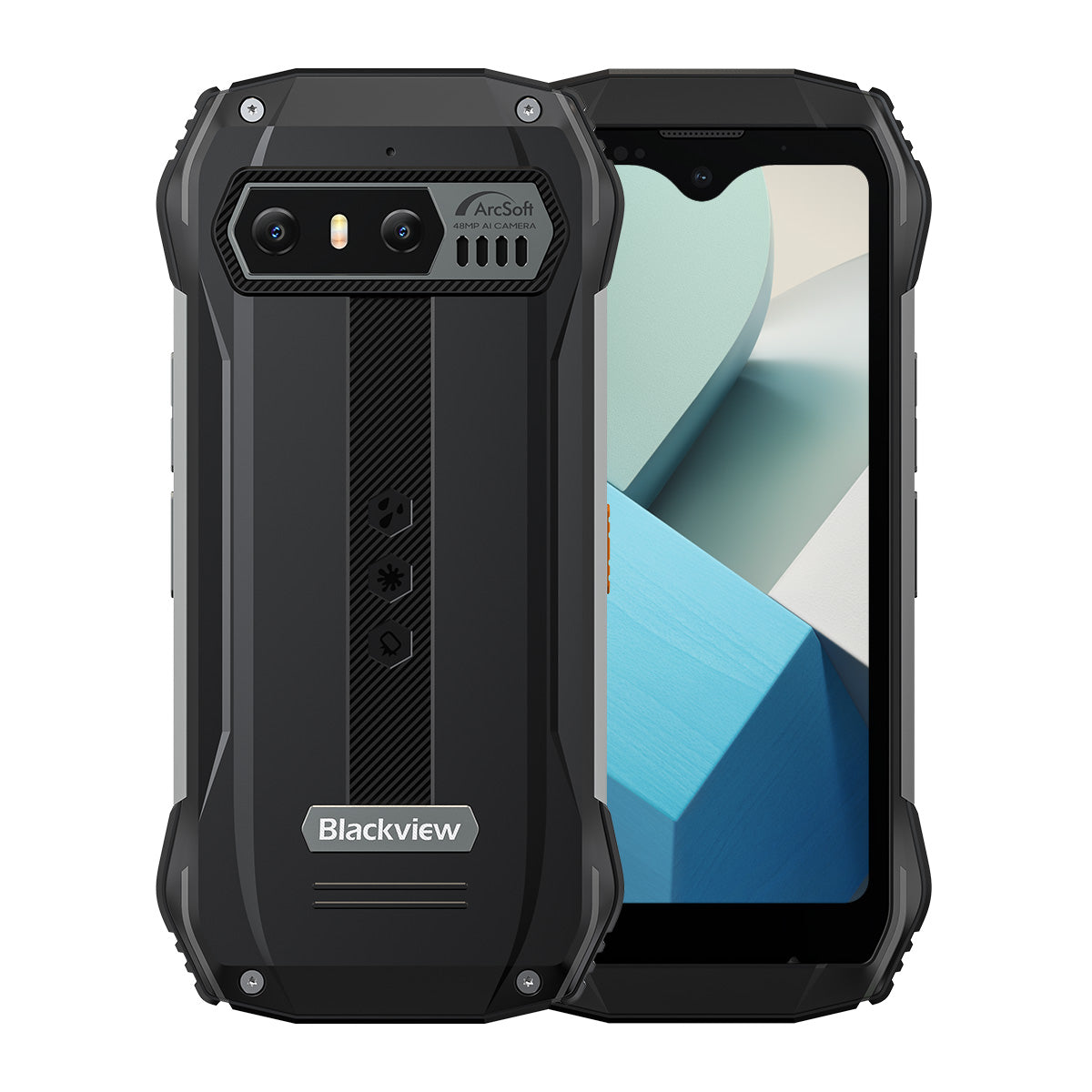 Blackview N6000  - Smartphone Antichoc 256 Go , RAM de 8 Go, Android 13, 48 Mpx, Double Sim