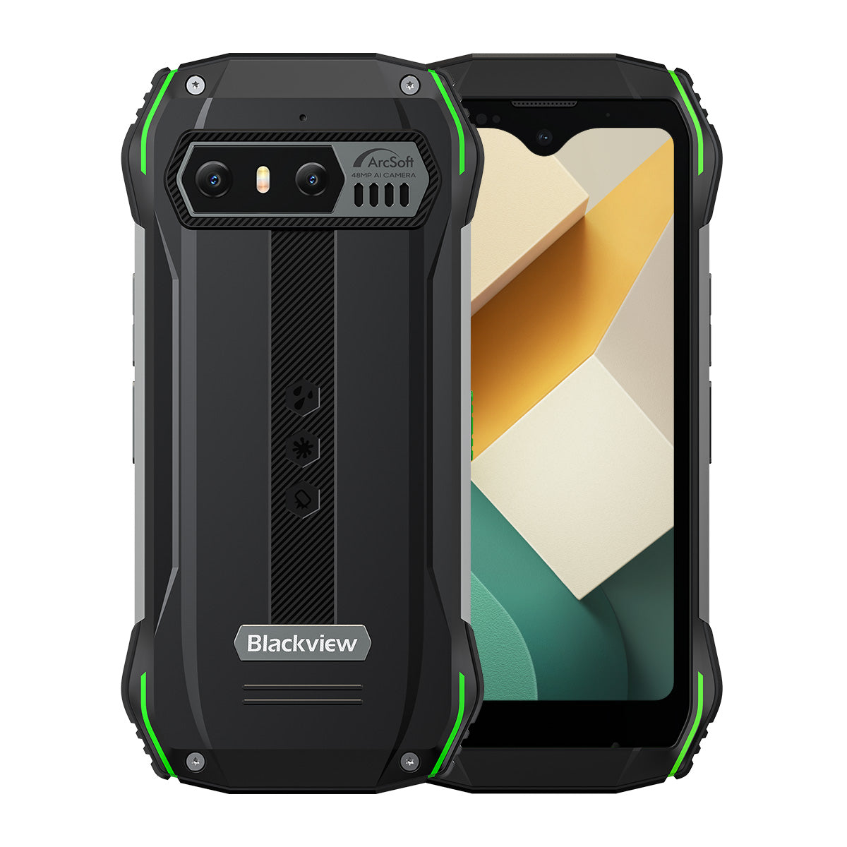 Blackview N6000  - Smartphone Antichoc 256 Go , RAM de 8 Go, Android 13, 48 Mpx, Double Sim