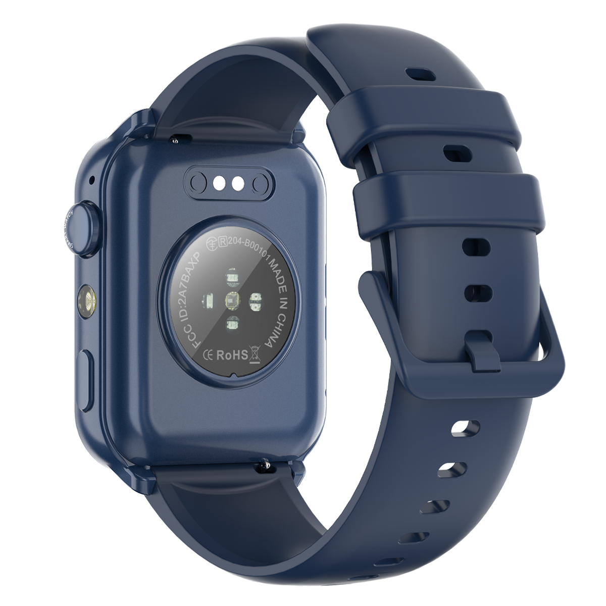 Blackview R30 Max - Montre connectée de fitness avec lampe torche LED de 1,91 pouce