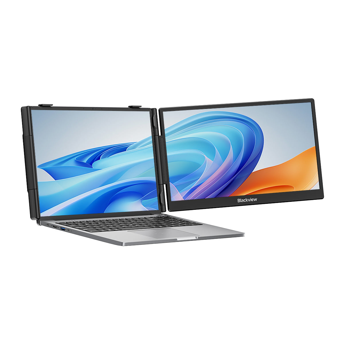 Blackview SCM5 - Écran Portable 14 Pouces pour PC - Extension d'Écran Bureautique avec Haut-parleurs
