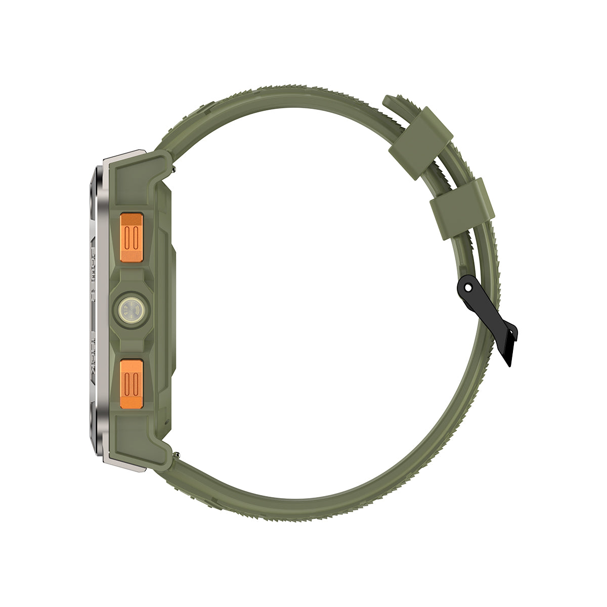 Blackview W80 Pro - Montre connectée GPS avec écran de 1,91 pouce, batterie de 900 mAh et lampe torche LED intégrée pour les sports de plein air