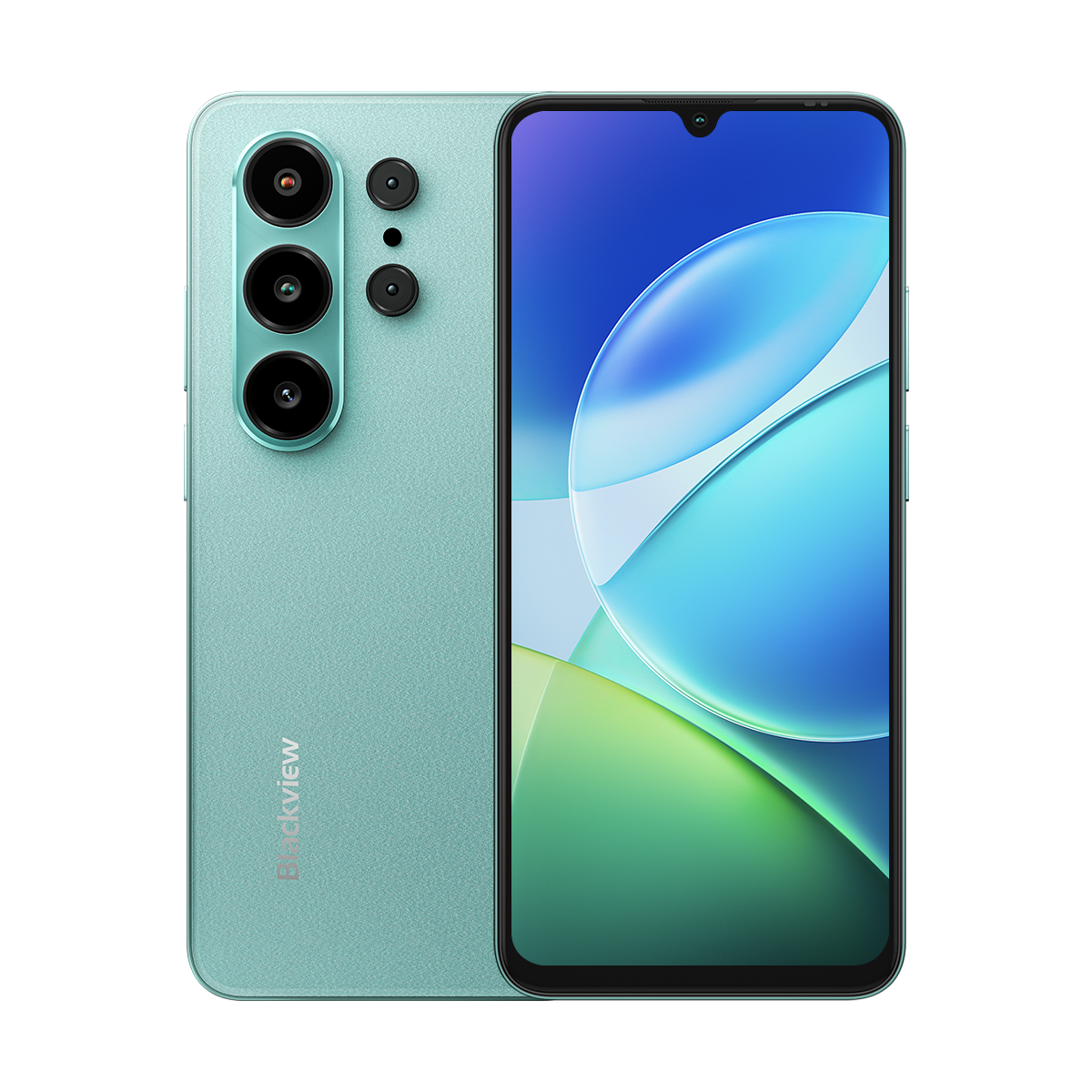 Blackview WAVE 10C - Smartphone 4G 6.88 Pouces – Unisoc T310 Quad-Core, Écran IPS 60Hz, Appareil Photo 32MP IA, Batterie 5000mAh, Dual SIM Débloqué, Android