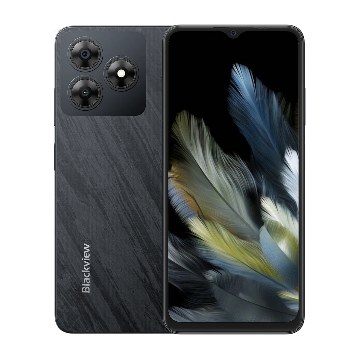 Blackview WAVE 8 - Smartphone 4G Unisoc T606 Octa-core 4 Go + 128/256 Go 5000 mAh 13 MP avec écran de 6,56 pouces à 90 Hz