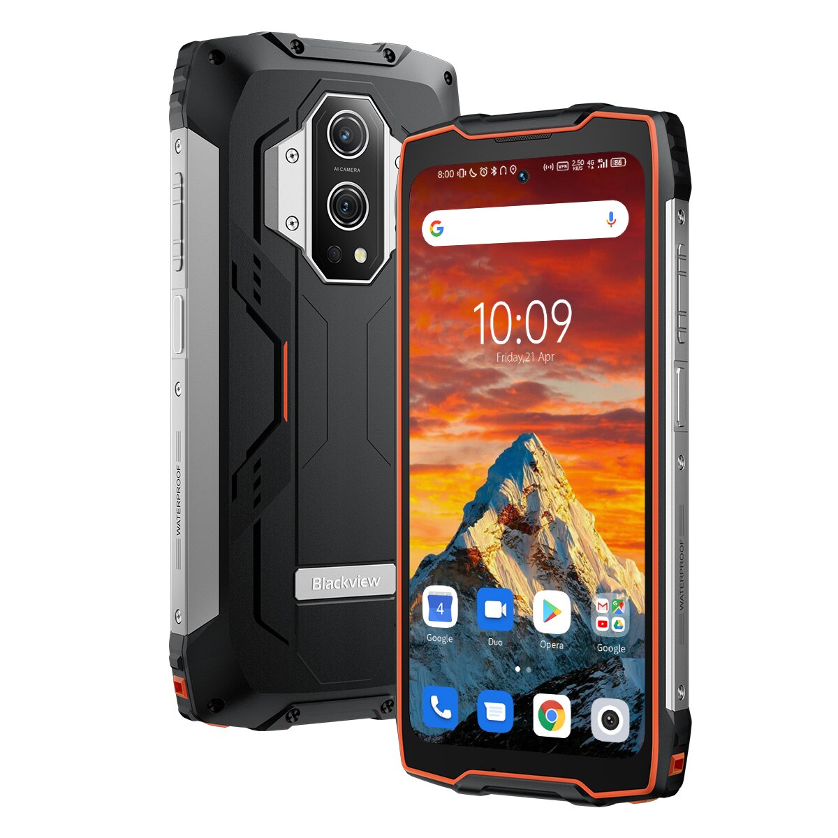 Blackview BV9300 - Smartphone antichoc - Nouveauté 2023 - Écran 6.7'',Mémoire de 256Go, 12Go de RAM,Mediatek Helio G99 6nm, Enorme batterie de 15080mAh(520g),Photo 50 Mpx, Version Télémètre/Torche