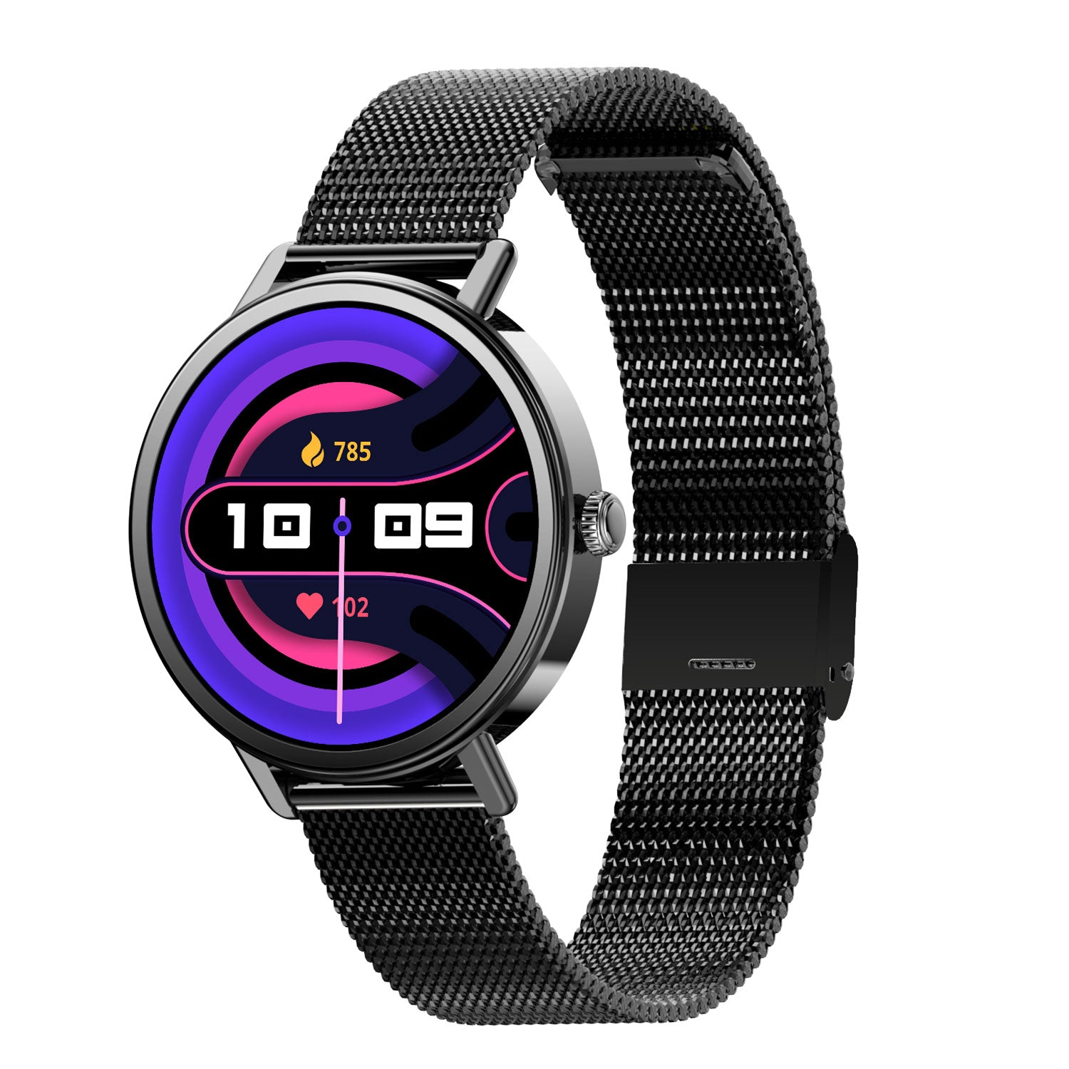 Blackview X30 - Montre connectée pour femme avec écran rond de 1,26 pouce, idéale pour le sport et le fitness
