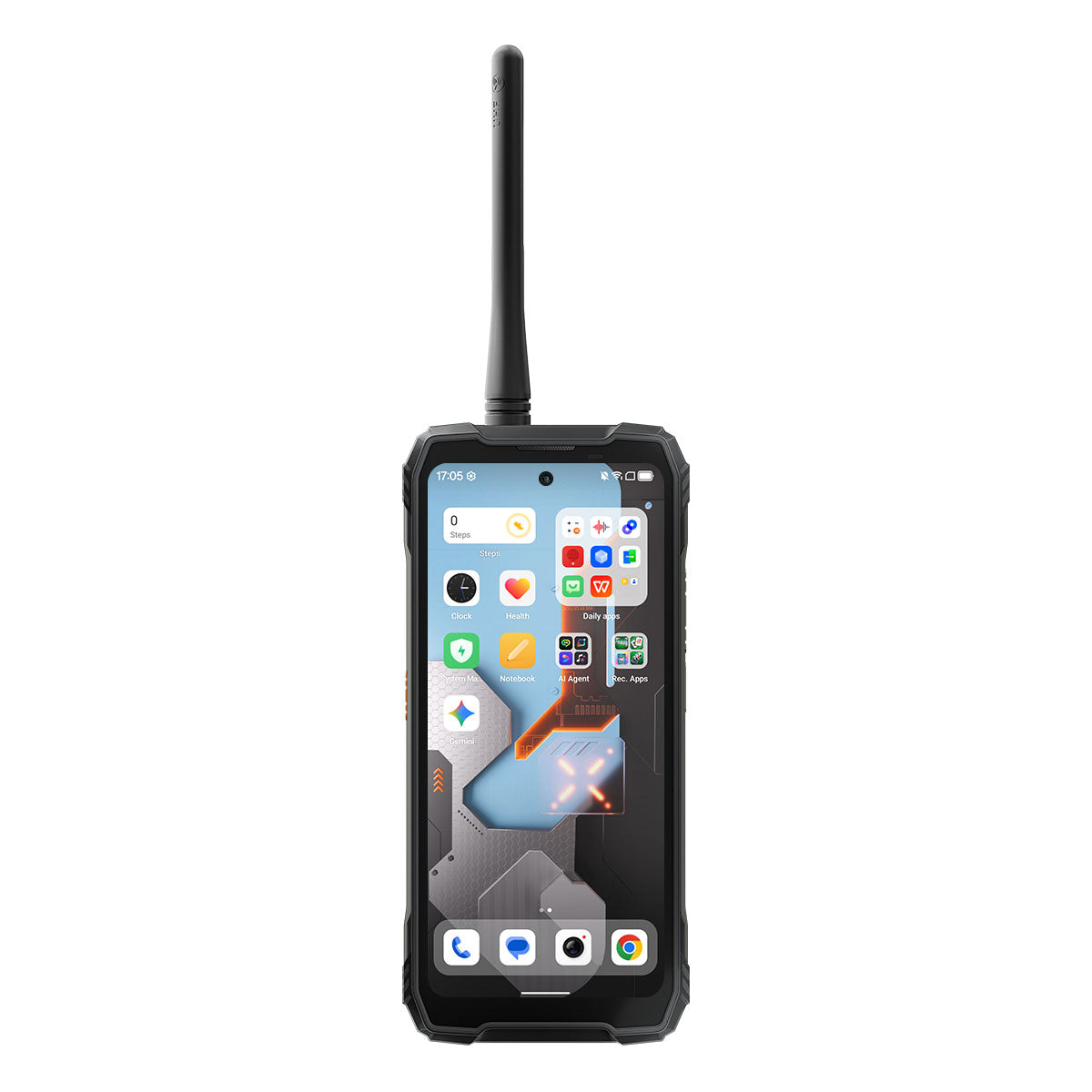 Blackview XPLORE 1 Walkie Talkie - Talkie-walkie 5G, téléphone portable robuste avec écran principal 6,78" 120 Hz et écran secondaire 2,01" et batterie 20 000 mAh