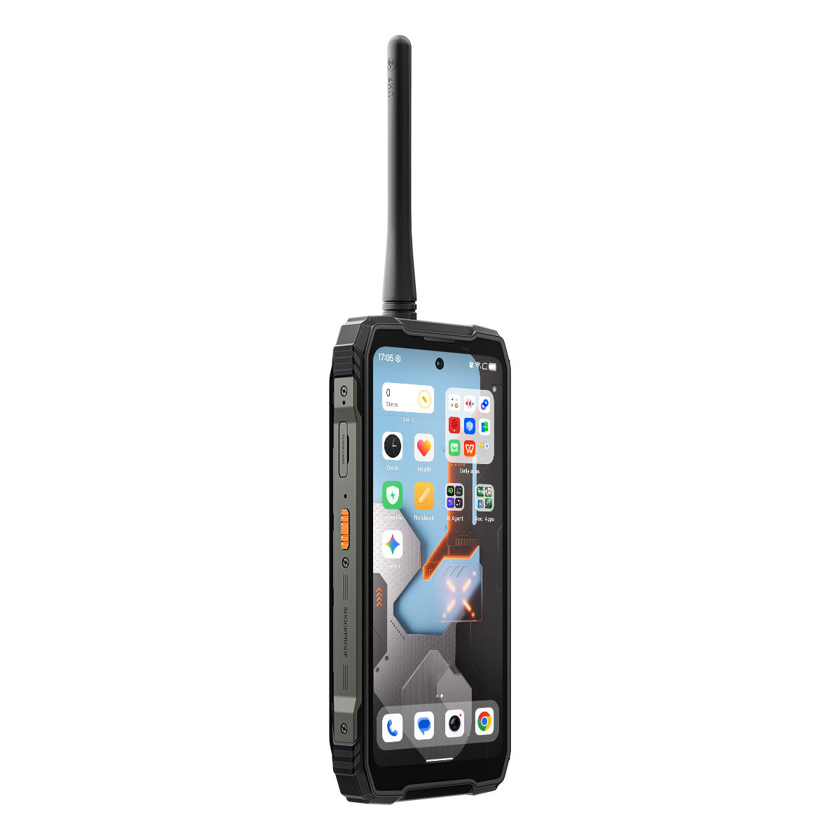 Blackview XPLORE 1 Walkie Talkie - Talkie-walkie 5G, téléphone portable robuste avec écran principal 6,78" 120 Hz et écran secondaire 2,01" et batterie 20 000 mAh