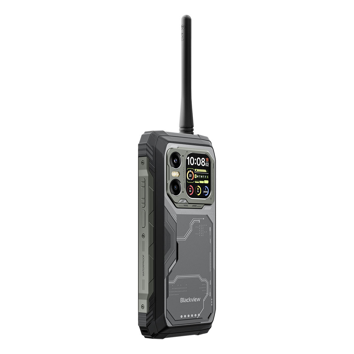 Blackview XPLORE 1 Walkie Talkie - Talkie-walkie 5G, téléphone portable robuste avec écran principal 6,78" 120 Hz et écran secondaire 2,01" et batterie 20 000 mAh