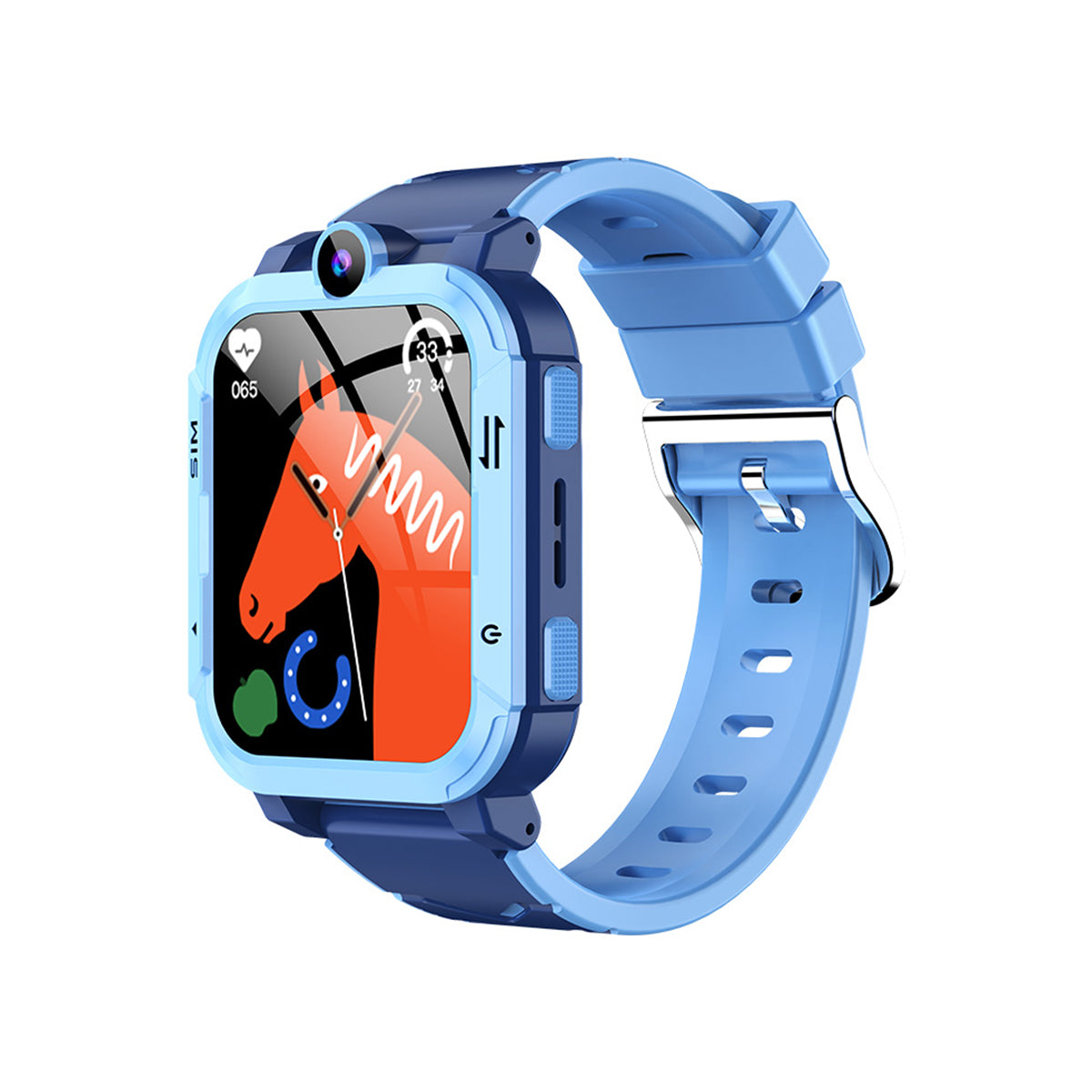 Blackview Z20 - Montre connectée pour enfants avec écran tactile de 1,83 pouce, GPS, étanche IP67, appels vidéo 4G
