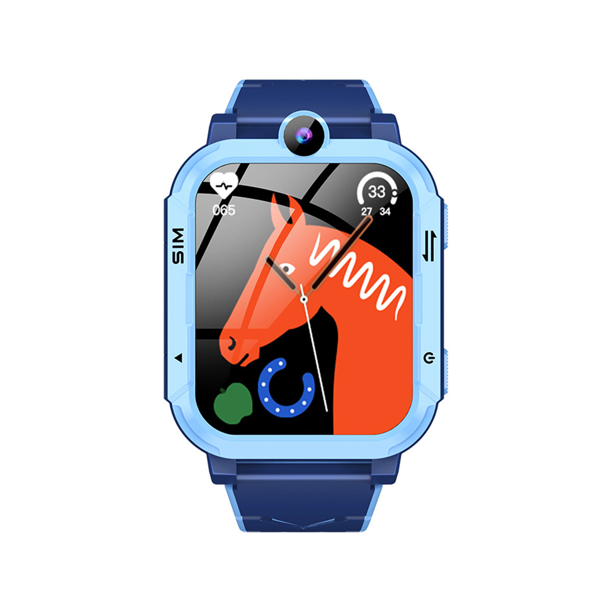 Blackview Z20 - Montre connectée pour enfants avec écran tactile de 1,83 pouce, GPS, étanche IP67, appels vidéo 4G