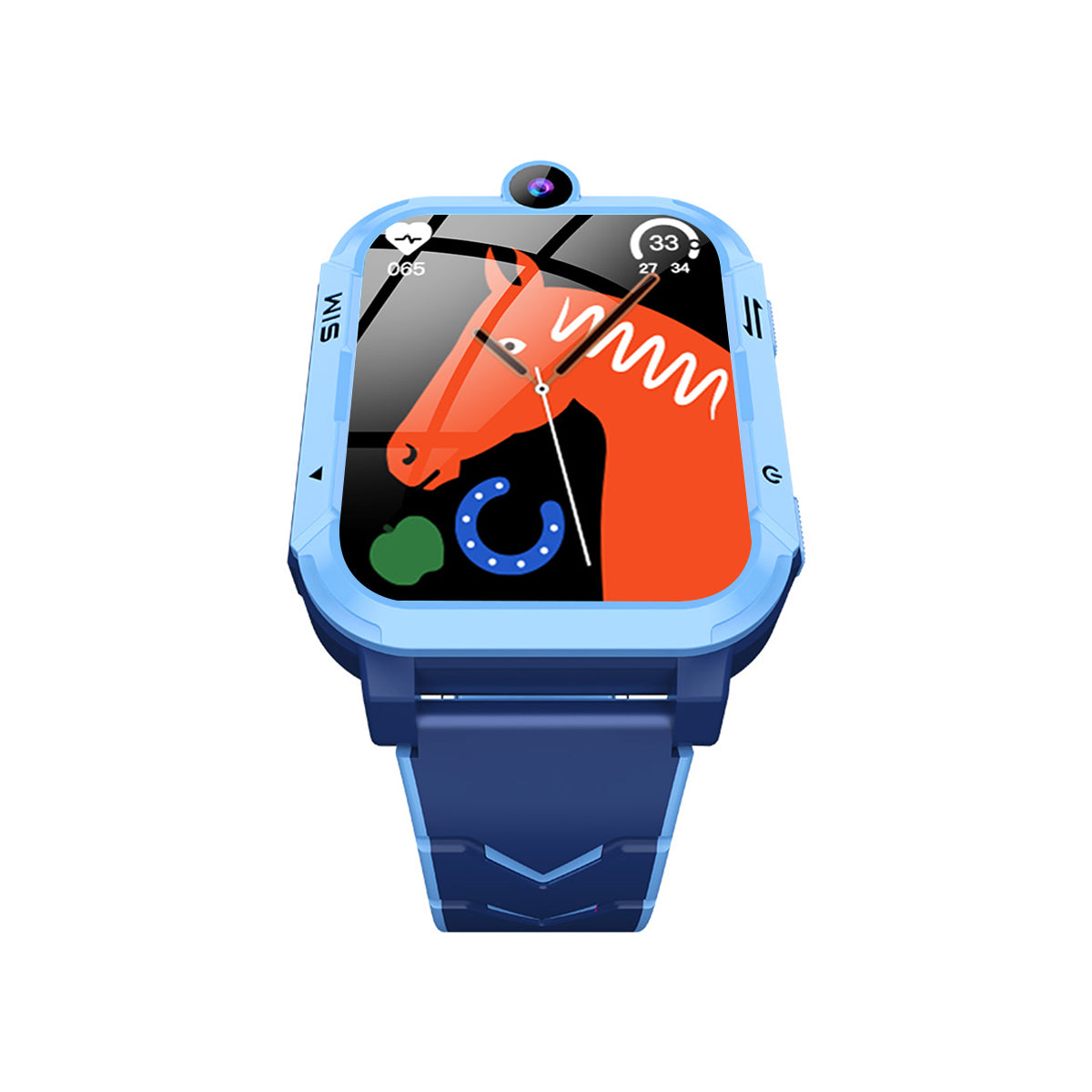 Blackview Z20 - Montre connectée pour enfants avec écran tactile de 1,83 pouce, GPS, étanche IP67, appels vidéo 4G