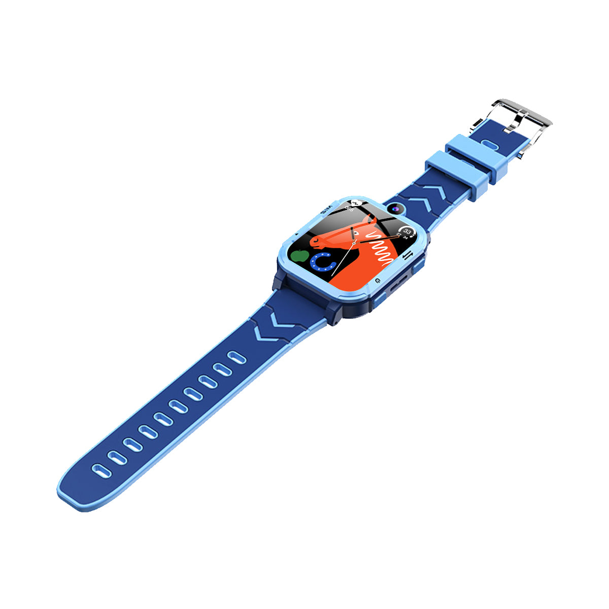 Blackview Z20 - Montre connectée pour enfants avec écran tactile de 1,83 pouce, GPS, étanche IP67, appels vidéo 4G