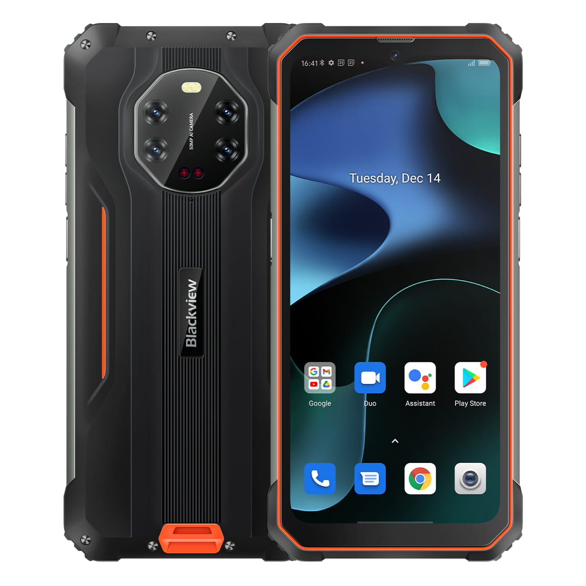 Blackview BV8800 - Visión Nocturna - Smartphone Resistente al Agua y a los Golpes Pantalla 90Hz 8380mAh 8 GB 128 GB