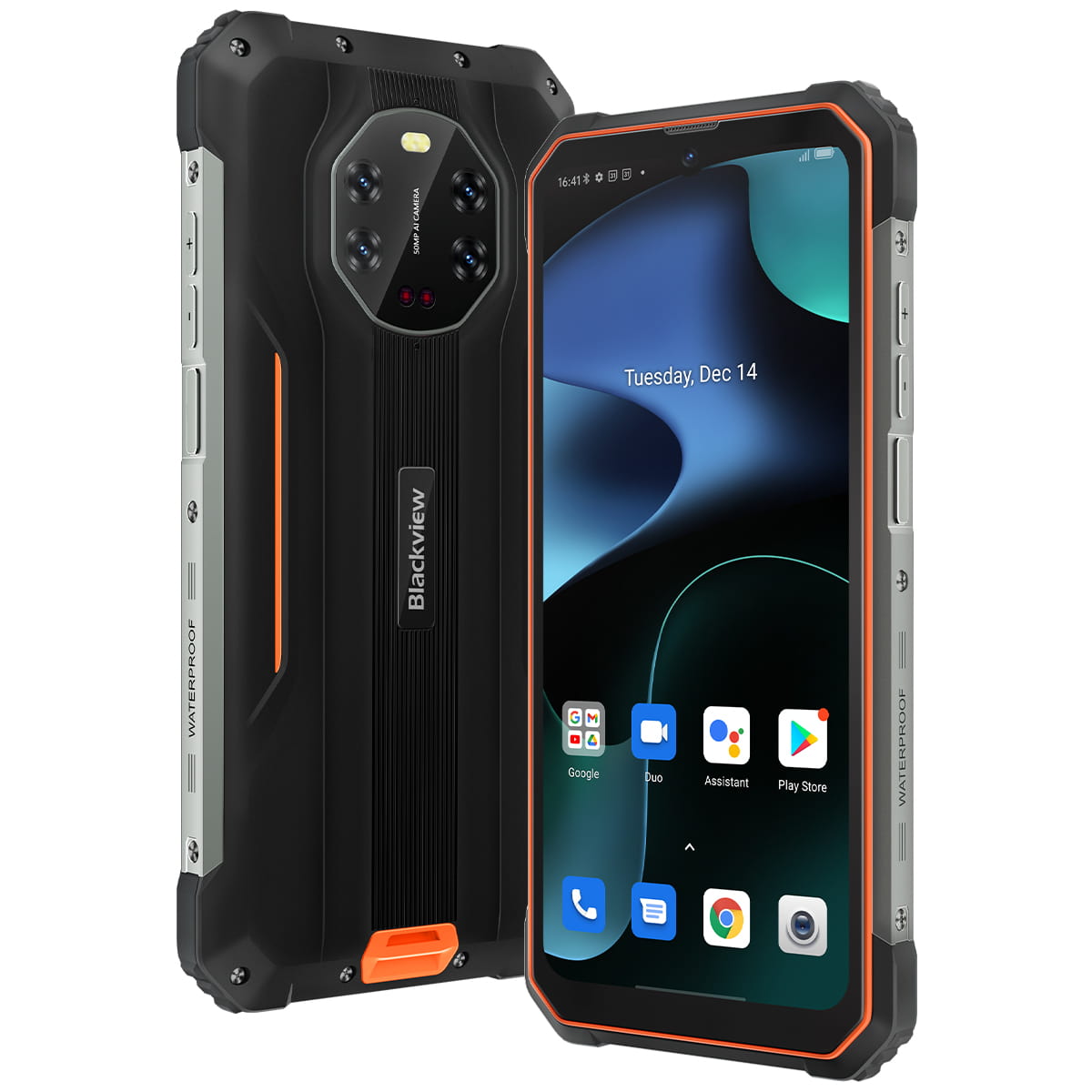 Blackview BV8800 - Visión Nocturna - Smartphone Resistente al Agua y a los Golpes Pantalla 90Hz 8380mAh 8 GB 128 GB