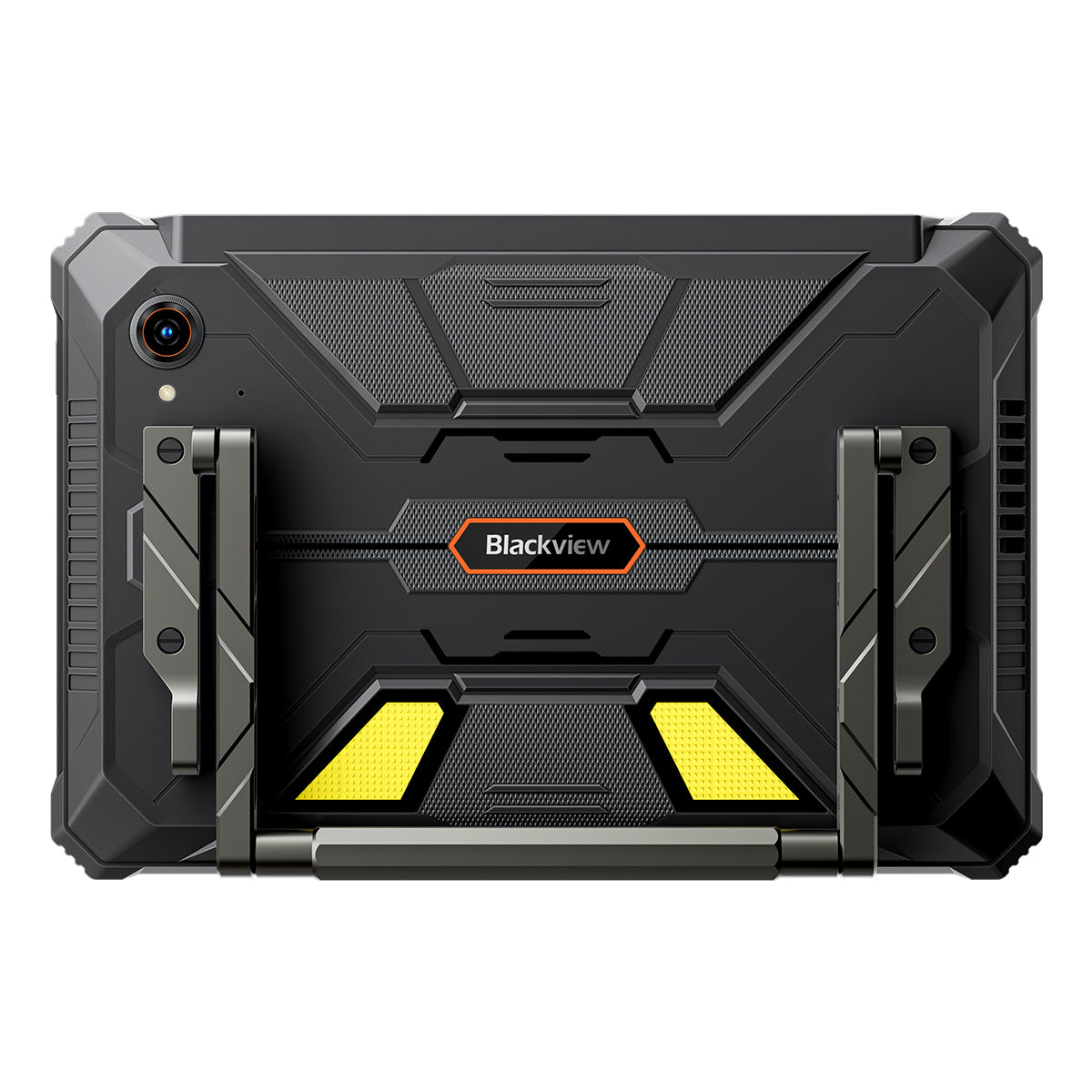 Blackview Active 12 Pro - Tablette robuste avec projecteur 5G et écran 11" FHD+, appareil photo MediaTek Dimensity 7300 108 MP et lampe de camping intégrée.